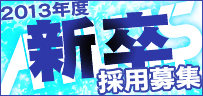 2013年度新卒採用募集