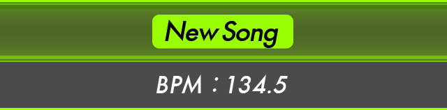 New Song BPM:134.5